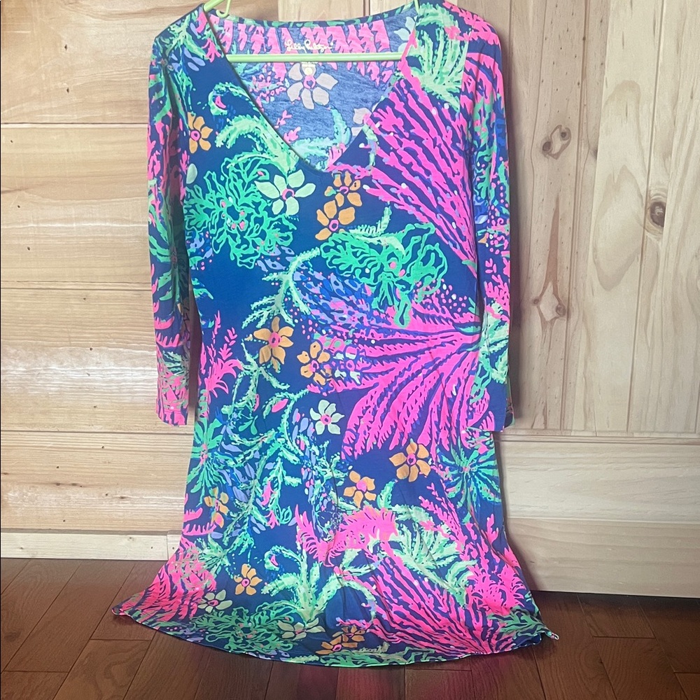 Lilly Pulitzer Multicolor Floral Dress